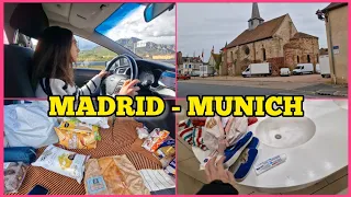 VLOG MADRID - MUNICH en COCHE para ver al REAL MADRID en el ALLIANZ ARENA