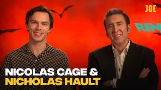 Nicolas Cage & Nicholas Hault on Renfield, fav scary movies & The Graduate comparisons
