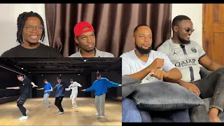 aespa Drama + TREASURE(T5) MOVE + ATEEZ BOUNCY +ENHYPEN FEVER Dance Practice REACTION