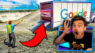 In GTA 5.. I FOUND the SECRET Google Car! (EXPOSED!)