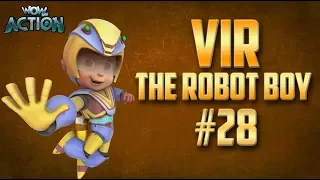 Vir: The Robot Boy | Hindi Cartoon Compilation For Kids | Compilation 28 | WowKidz Action