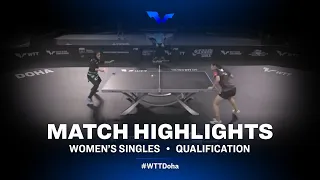 Melika Karami vs Li Yu Jhun | WTT Star Contender Doha 2021 | WS | Qual