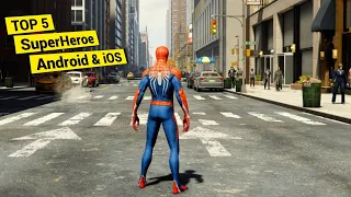 Top 5 Best SuperHero Games For Android & iOS in 2023 | ( Free )