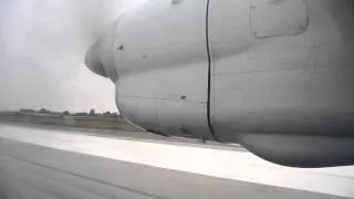 Motor Sich Antonov-24 Take off from Zaporizhia