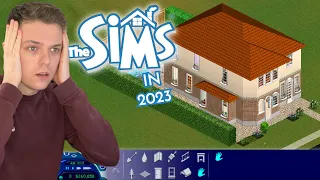 I tried to build a house in The Sims 1 in 2023