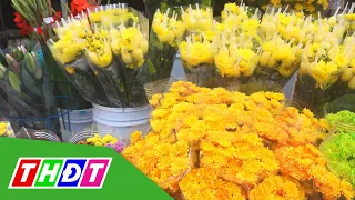 Hoa tươi cúng Rằm tháng Giêng tăng giá | THDT