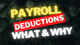 Understand Payroll Deductions on Your Pay Stub