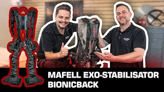 Entlastung zum Anziehen! Der Exo-Stabilisator BionicBack BB-1 von Mafell