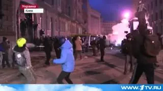 Ночные Беспорядки В Киеве Травмы И Ранения Получили Больше 250 Человек  2013