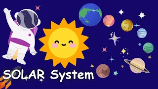 Learn Solar System And Planets In English-Kids Vocublary-Educational-8 Planets Names