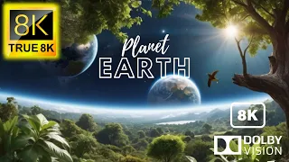 Planet Earth 8K Video Ultra HD 120 FPS with Relaxing Music | TRUE 8K