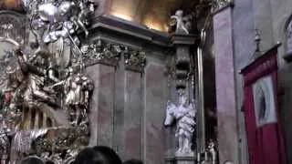 An Organ concert in Vienna catedral of saint Peter