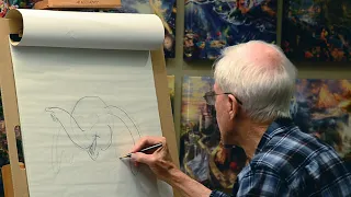 How to Draw with Thomas Kinkade Studios Legacy Artist Dirk Wunderlich