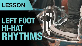 The 4 most important hi-hat foot rhythms | Drum Lesson | Thomann