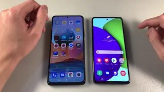 Xiaomi Redmi Note 10 Pro vs Samsung Galaxy A52