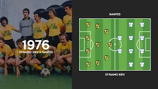 Dynamo Kiev x Nantes | 1976 | 1-1