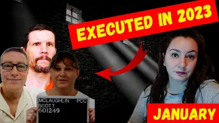 All people EXECUTED in JANUARY 2023 I Last Meals, Last Words I First TRANSGENDER woman executed