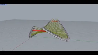 Hammock design in Rhino