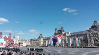 Генеральная репетиция Парада Победы 2017