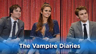 Nina, Ian, and Paul Wow the Fans: The Vampire Diaries at PaleyFest LA