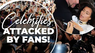 Celebrities getting Attacked by fans [UNBELIEVABLE!] 🔪😱