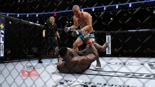 UFC 270 - Francis Ngannou vs Ciryl Gane - UFC Heavyweight Title Bout Sim - UFC 1/22/2022 - (UFC 4)