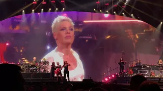 Pink - Perfect - P!NK Beautiful Trauma Tour - Indianapolis March 17, 2018