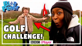 Adam Beales VS Mwaksy ⛳ | GOLF CHALLENGE | Blue Peter