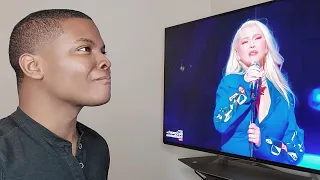 Christina Aguilera - "Beautiful & Pero Me Acuerdo De Ti" Verizon Concert (REACTION)