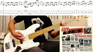 Used To Love Her - Bass Cover + Original TAB | @gunsnroses @DuffMcKaganOfficial