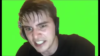 Sweaty Gamer Speedrunning Meme Greenscreen #greenscreen