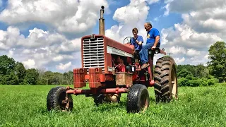 Bringing the Farmall 856 Home + A Busy Cattle Day