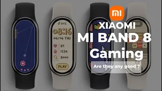 Xiaomi Mi band 8 : Games walk through. And where to find them.