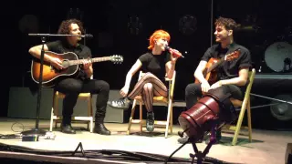 Paramore- Misguided ghosts Writing the Future San Diego