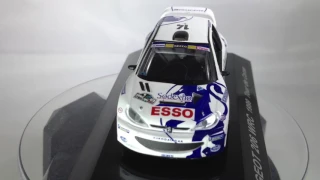 CM's 1/64 Rally Car Collection PEUGEOT 206 WRC 1999 Tour de Corse