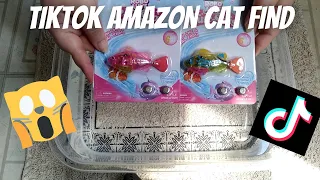 TikTok Made Me Buy It #1 l Robot Fish Toys For Cat/Dogs l  Amazon Pet/Cat Find l A Must Buy/Have??