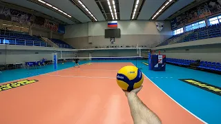 VOLLEYBALL FIRST PERSON TRAINING | ZENIT ST. PETERSBURG | SETTER | 58 episode