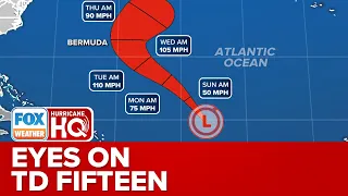 Tropical Depression Fifteen Expected To Become Tropical Storm Nigel