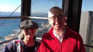 Spotlight in Spain! Katy and Colin take a cable car to the top of Gibraltar