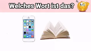 Schaffst du es diese Wörter zu erraten? (Wörter Rätsel Teil 1)