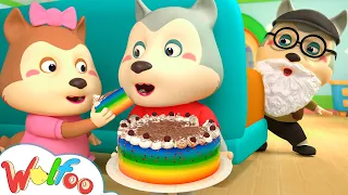 Yes Yes Wolfoo Family Eating Cake Song - Wolfoo Kids Stories | Nursery Rhymes | Wolfoo Kids Songs