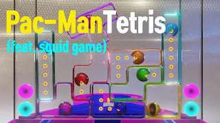 Pac-Man softbody Tetris 12(feat. squid game)