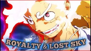 One Piece Luffy Gear 5  AMV -Royalty & Lost sky & Feel  Invincible | 1072 |