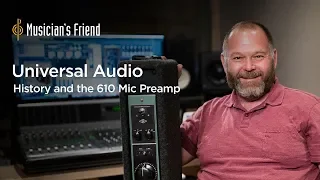 History of Universal Audio and the UA 610 Mic Preamp with CEO Bill Putnam Jr.