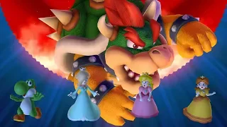 Mario Party 10 Bowser Party #217 Yoshi, Rosalina, Peach, Daisy Mushroom Park Master Difficulty