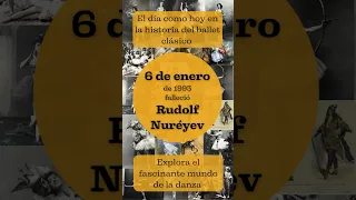 El 6 de enero de 1993 falleció Rudolf Nureyev