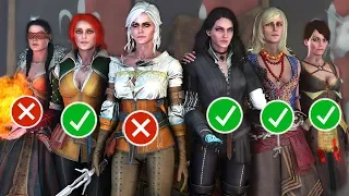 Witcher 3: Geralt Hasn't Slept with Ciri, Philippa and Margarita. Though the last one has it coming.