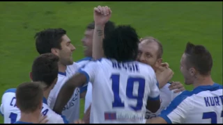 Il gol di Masiello - Bologna - Atalanta - 0-2 - Giornata 14 - Serie A TIM 2016/17