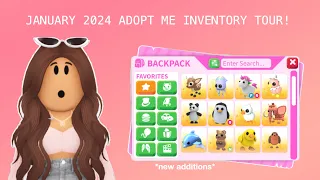 ADOPT ME INVENTORY TOUR! *january 2024*