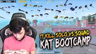 17 KILL SOLO VS SQUAD IN BOOTCAMP !! FAST FINGER SEM9 ARIF